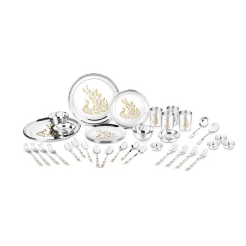 stainless steel dinner set