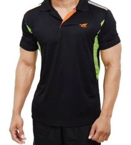 Short Sleeves Mens Polyester T Shirts