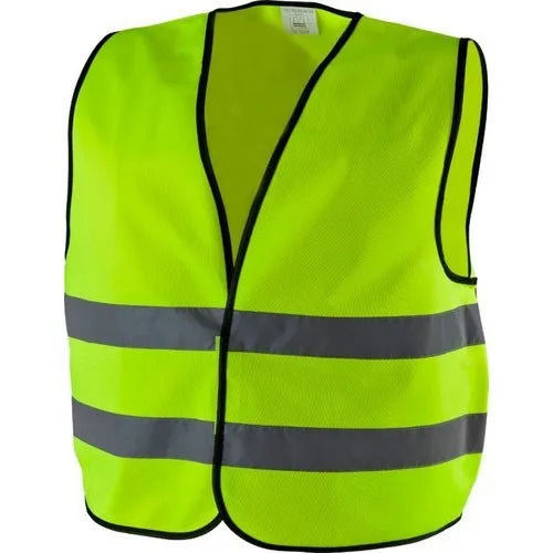 Skin Friendly Sleeveless Reflective Safety Jacket