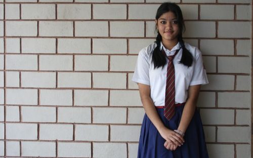 Skirt and Shirt Girls School Uniform