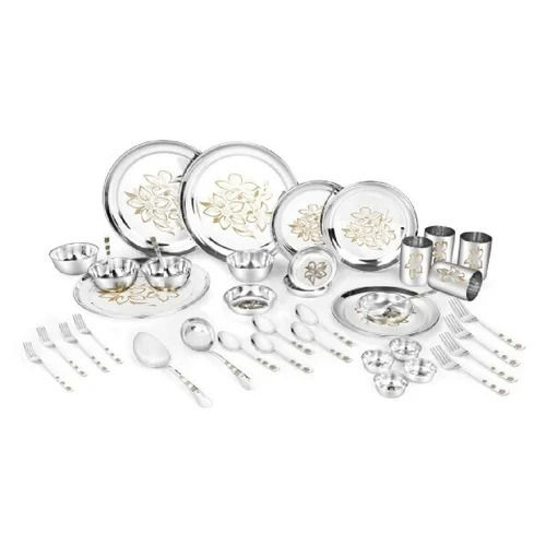 Stainless Steel Tree Dinner Set of 42 Pieces