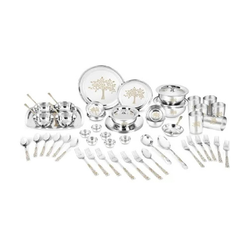 stainless steel dinner set