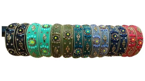 2.5 Inches Poth Metal Bangles For Wedding Wear