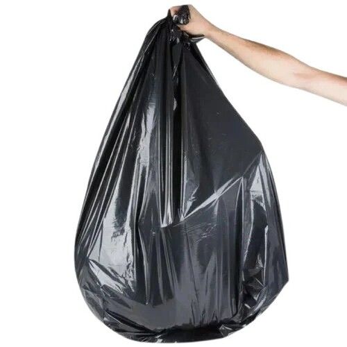 Black Plastic Garbage Bag For Dustbin