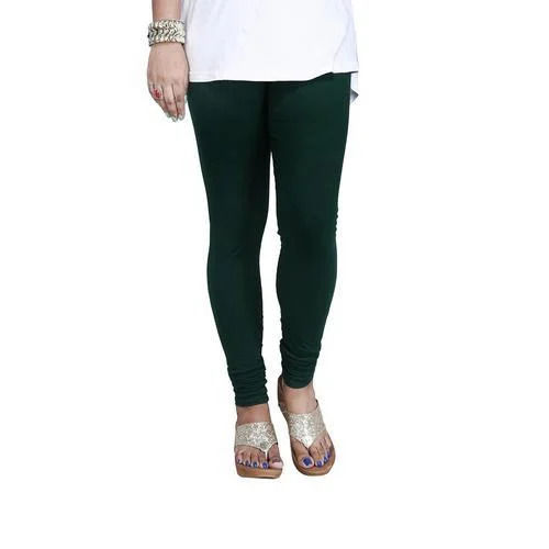 Ankle And Chudidar Plain Cotton lycra leggings, Packaging Type