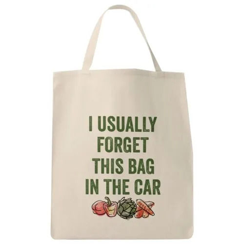 Premium Quality Cotton Printed Shopping Bag