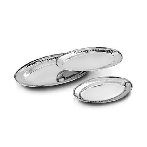 Utensil Sets Light Weight Stainless Steel Dry Fruit Serving Platter