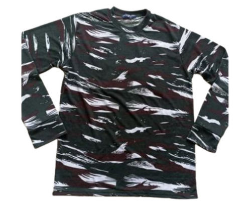 Mens Cotton Camouflage T Shirt