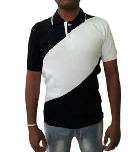 Multi Color Mens Collared Casual T Shirts