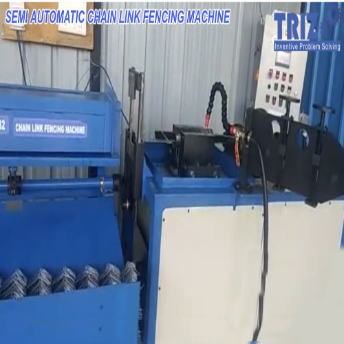 Semi Automatic Chain Link Fencing Machine at Best Price in Pune Triz
