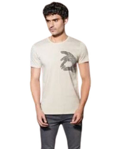 Short Sleeves Mens Round Neck T Shirt