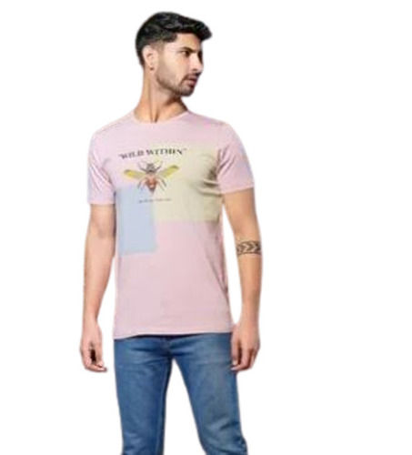 Short Sleeves Round Neck Mens T Shirt