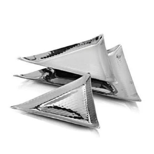 Stainless Steel Multi Purpose Serving Platter Set Of 3 Pieces Size: As Per Customer Requirement