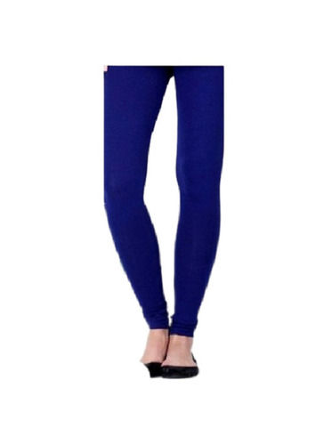 Cotton Plain Dyed Slim Fit Casual Wear Ladies Churidar Leggings