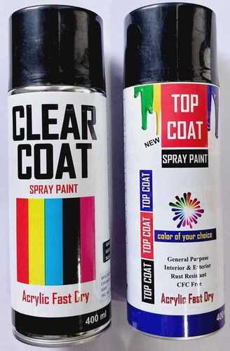 Gloss Black Aerosol Spray Paint 400 Ml