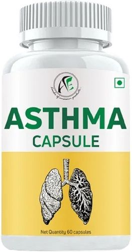 Herbal Asthma Care Capsules (Packaging Size 60 Capsules)