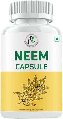 Herbal Neem Capsules (Packaging Size : 60 Capsules)