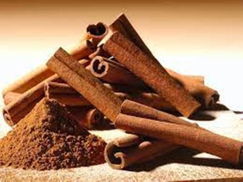 भारतीय मूल का सूखा और मजबूत स्वाद वाला दालचीनी की छाल