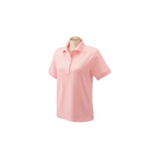 Ladies Short Sleeves Plain Collar T-Shirts