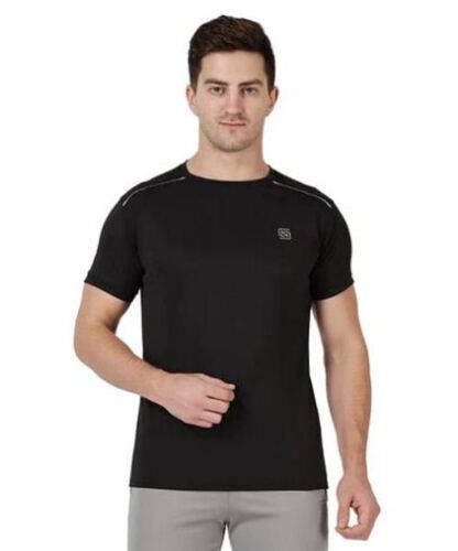 Mens Plain Short Sleeves Round Neck T Shirt