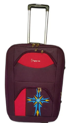 Black Plain Trolley Travel Bag, Model Name/Number: Trb-02, for Luggage at  best price in Chennai