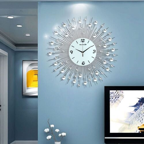 Bedroom Modern Analog Wall Clock For Home