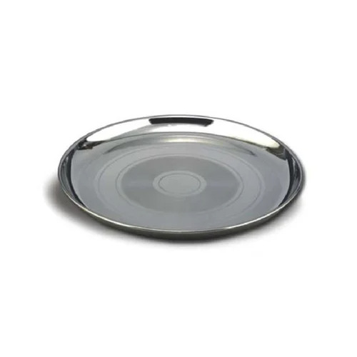 Utensil Sets Glossy Finish Round Shape Stainless Steel China Plates