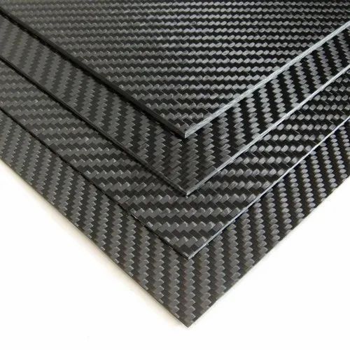 Rectangular Shape Carbon Fiber Sheet For Industrial Use