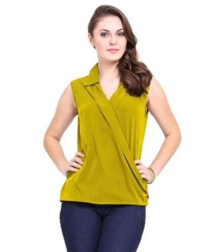 Sleeveless Casual Wear Designer Tops