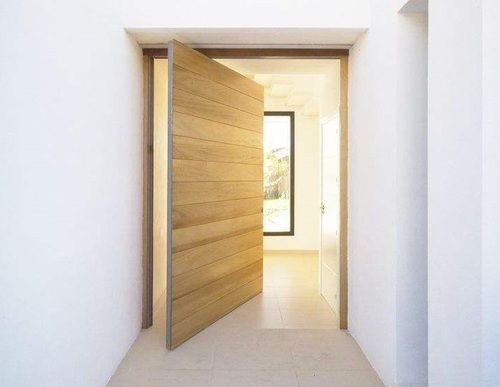 Wooden Fancy Pivot Door