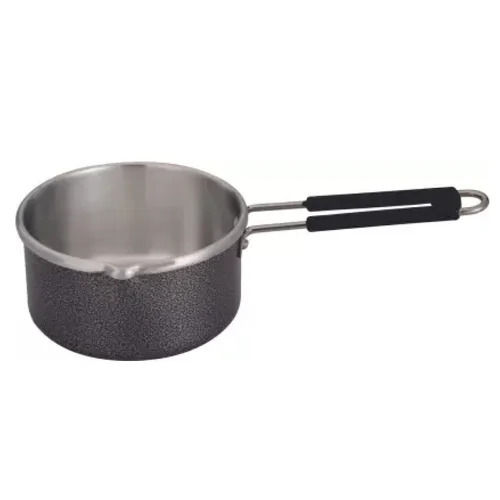 Aluminium with Black Powder Coating Sauce Pan