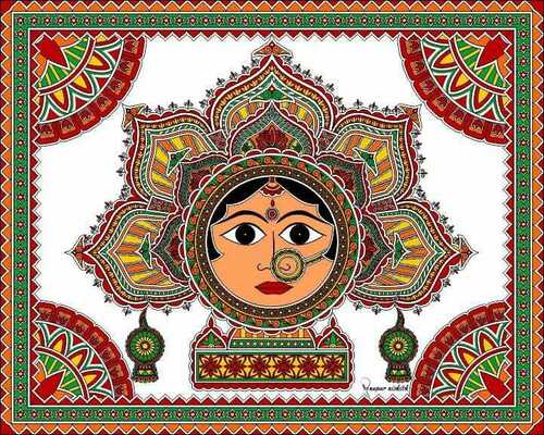 Mithila Art Painting