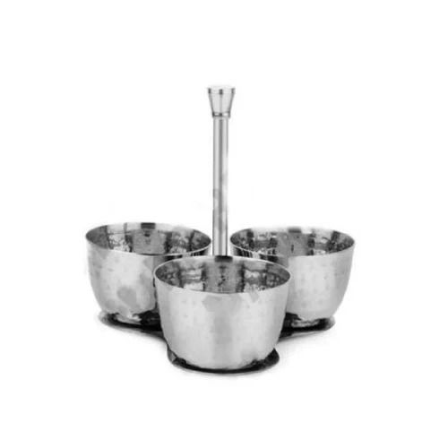 Utensil Sets Stainless Steel Chutney Pickle Serving Stand Utencils