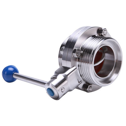 Stainless Steel Manual Lever Operator Threaded Butterfly Valve