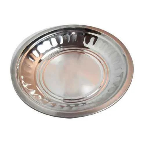 Utensil Sets Stainless Steel Meenakshi Round Dinner Plate