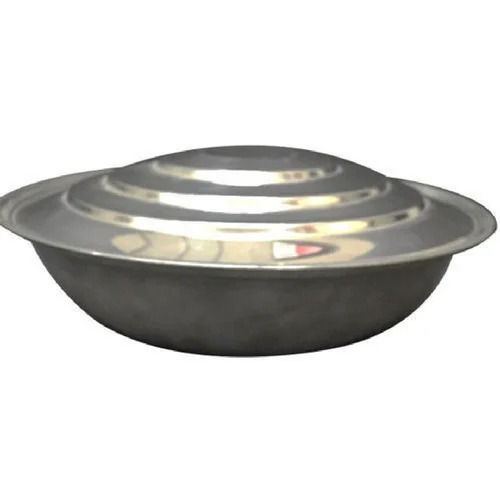 Stainless Steel Serving Bowl With Lid Size: As Per Customer Requirement