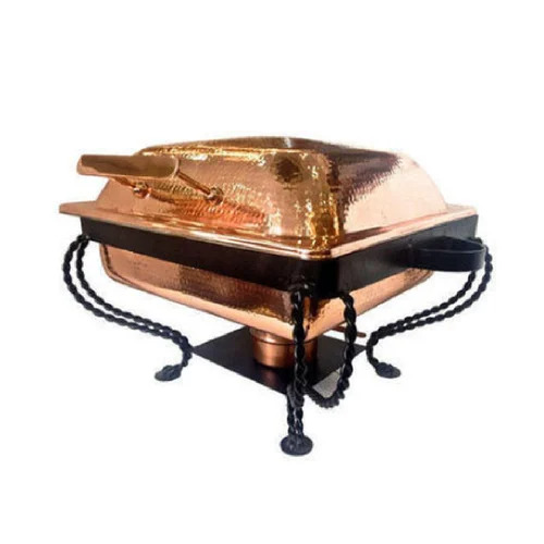 Utensil Sets Stainless Steel Square Chafing Dish With Lid 6 Ltr