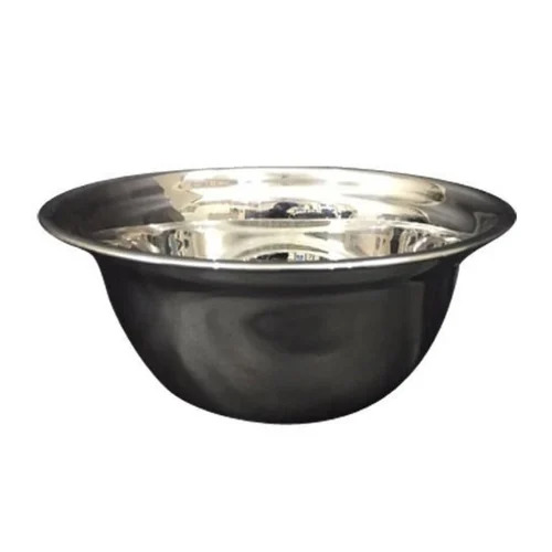 stainless steel serving bowl