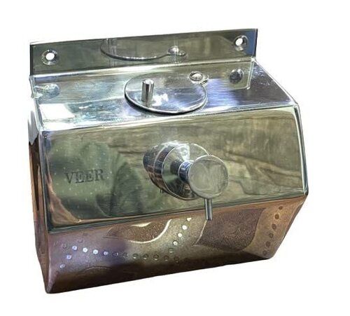 Veer 304 Grade Stainless Steel Box Soap Dispenser 1000ml
