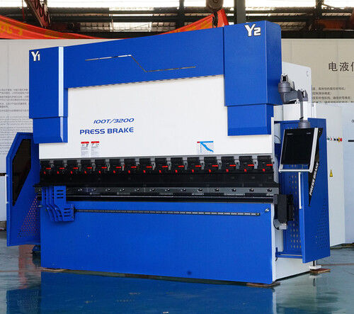 110ton 3200mm Hydraulic CNC Hybrid Press Brake Sheet Metal Bending Machine