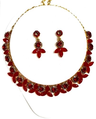 beaded necklace set