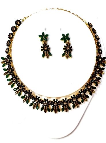 Designer Brass Necklace Set