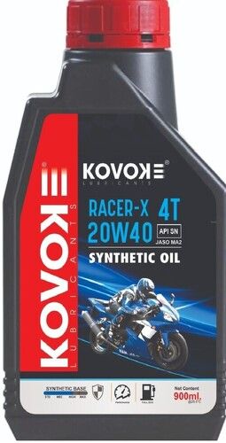 Kovok Lubricants Racer X 20W40 4T Synthetic Oil Application: Vehicle