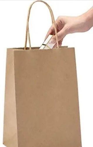 Kraft Paper Bag With Rope Handle