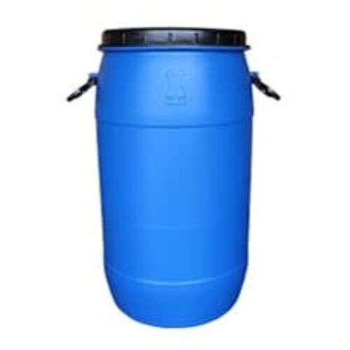 Plain Blue Color HDPE Container