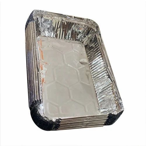 Rectangular 750ml Aluminium Foil Container For Event And Party Supplies