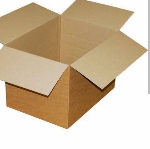 Rectangular Brown Corrugated Boxes For Household Packaging