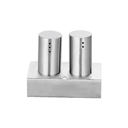 Stainless Steel Round Salt and Pepper Container