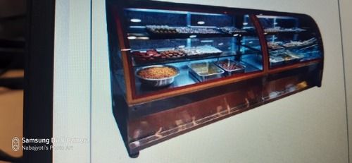 Stainless Steel Sweet Display Counter For Confectionery