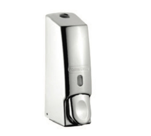 Chrome Veer Wall Mounted Abs Plastic Body Hand Soap Dispenser